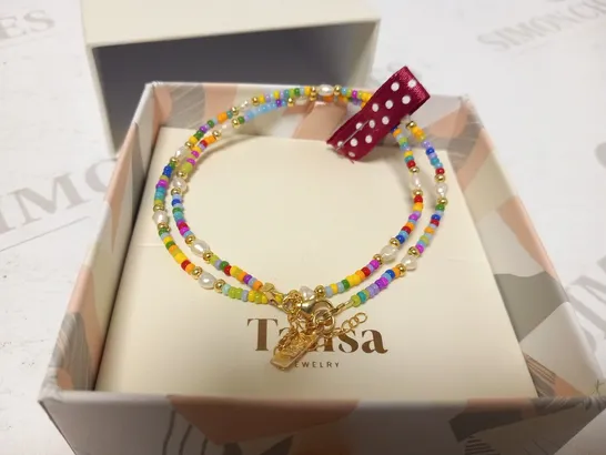 BOXED TALISA MULTI COLOURED BRACELET 