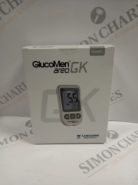 BOXED SEALED A.MENARINI DIAGNOSTICS GLUCO MEN AREO GK 