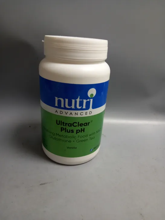 NUTRI ADVANCED ULTRA CLEAR PLUS PH FOOD SUPPLEMENT VANILLA 996G