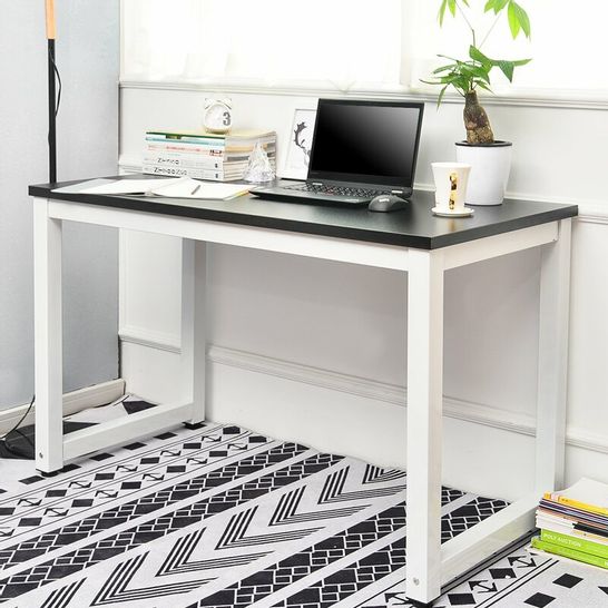 BOXED SKILLINGS DESK FRAME - WHITE