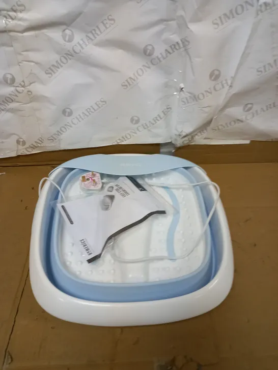 HOMEDICS SPA FOLDAWAY LUXURY FOOTSPA