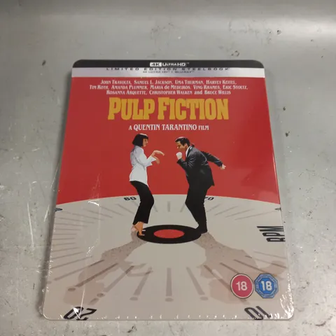 SEALED PULP FICTION LIMITED EDITION STEELBOOK BLU-RAY 