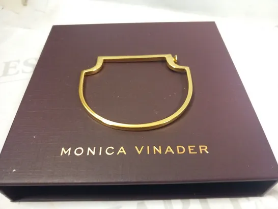 BOXED MONICA VINADER GOLD BRACELET