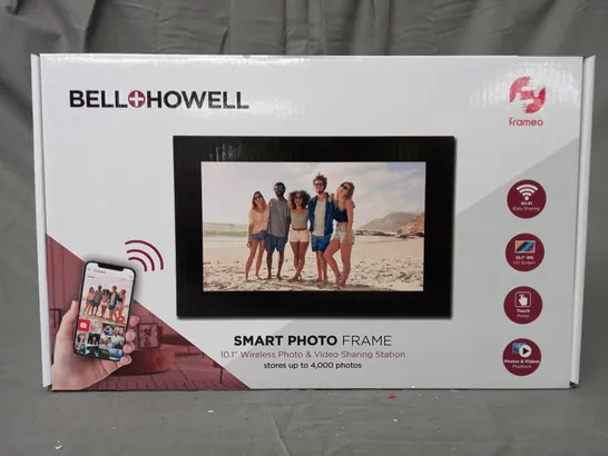 BOXED BELL & HOWELL SMART PHOTO FRAME 10.1-INCH IN BLACK BHDPF101