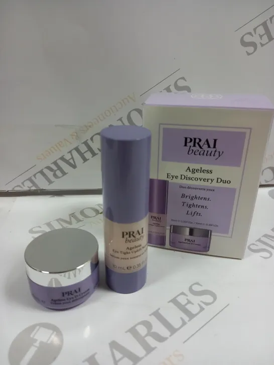 BOXED PRAI BEAUTY AGELESS EYE DISCOVERY DUO