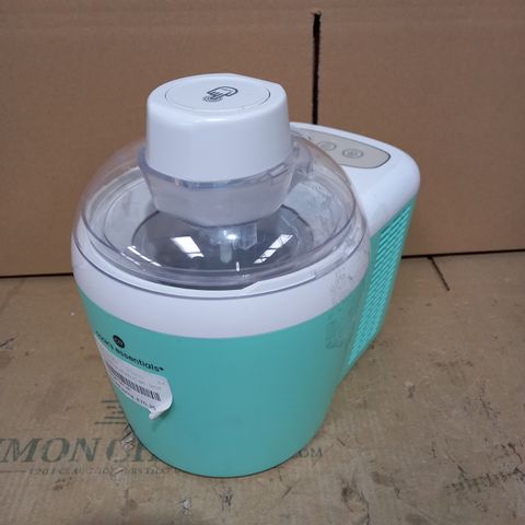 COOK'S ESSENTIALS AT HOME ICE CREAM MAKER MINT 