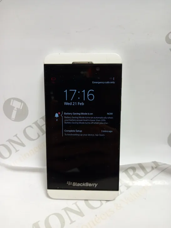 BLACKBERRY Z10 IN WHITE 