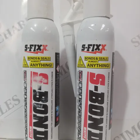 BOXED SFIXX S-BOND NO GUN 3-IN-1 SEALANT ADHESIVE AND FILLER