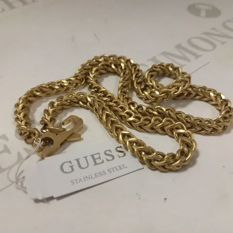 GUESS MY CHAINS CURB NECKLACE - GENTS