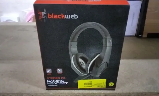 BLACKWEB STEREO PC GAMING HEADSET