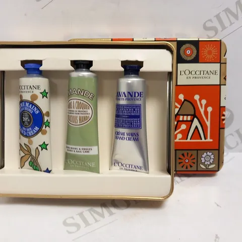 BOXED L'OCCITANE EN PROVENCE FESTIVE HAND CREAM COLLECTION