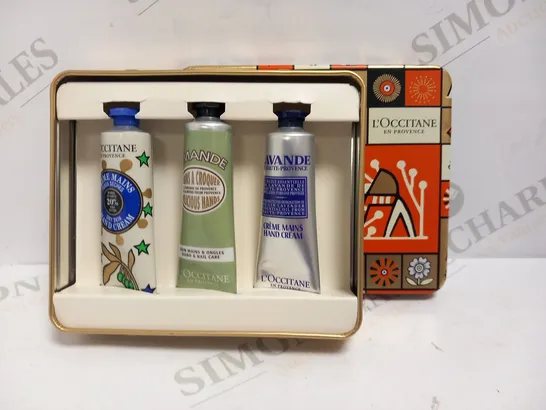 BOXED L'OCCITANE EN PROVENCE FESTIVE HAND CREAM COLLECTION