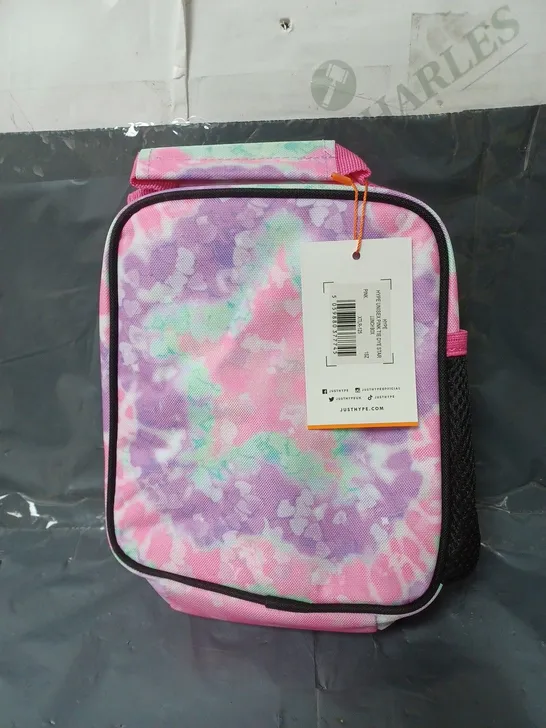 HYPE UNISEX PINK TIE DYE LUNCHBOX