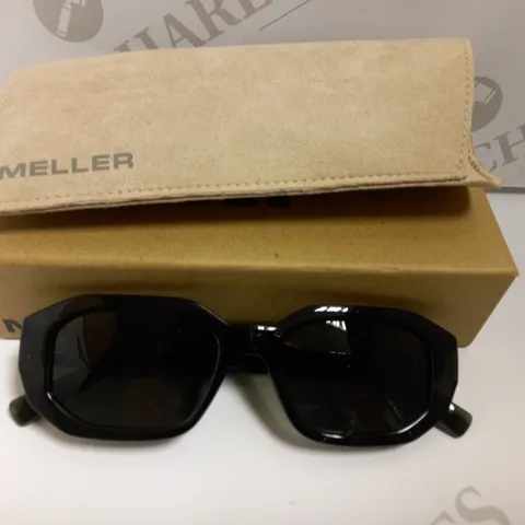 MELLER KESSIE ALL BLACK SUNGLASSES