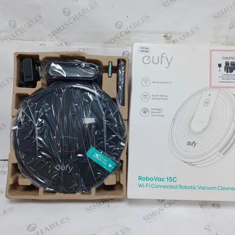 BOXED EUFY ROBOVAC 15C VACUUM CLEANER