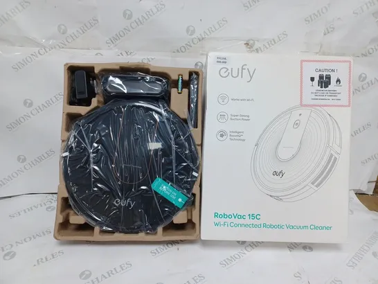 BOXED EUFY ROBOVAC 15C VACUUM CLEANER