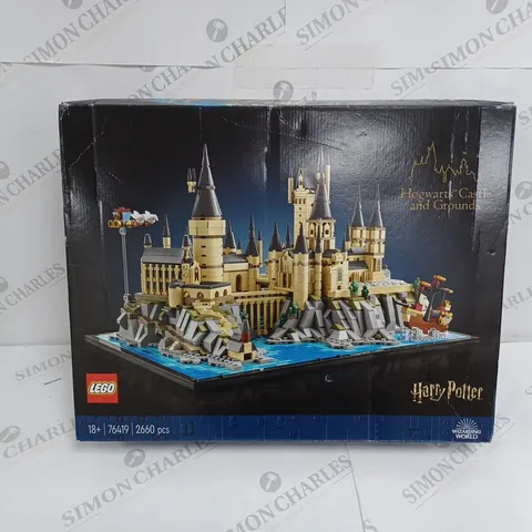 BOXED LEGO HARRY POTTER HOGWARTS CASTLE AND GROUNDS 76419