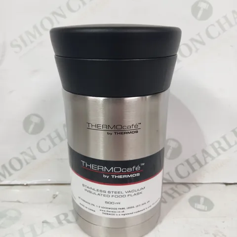 THERMOCAFÉ BY THERMOS STAINLESS STEEL VACUUM INSULATED FOOD FLASK (500ML)