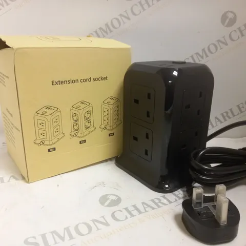 BOXED EXTENSION CORD SOCKET 