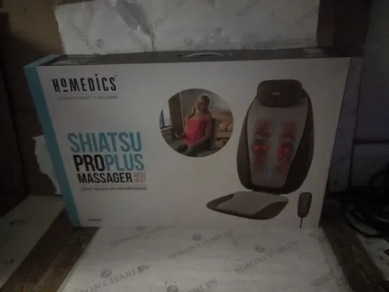 BRAND NEW HOMEDICS SBM-350H SHIATSU PRO PLUS MASSAGER