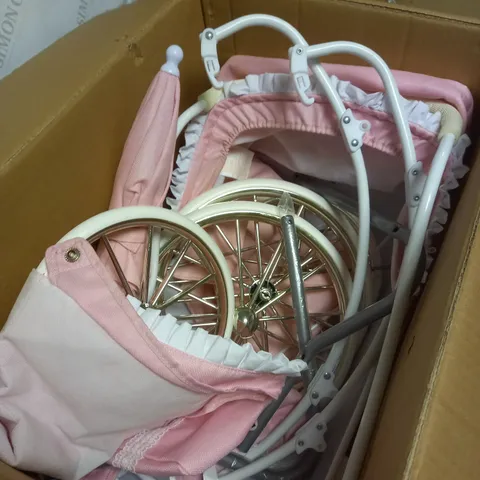 BELLA ROSA CARRIAGE DOLL PRAM BUNDLE