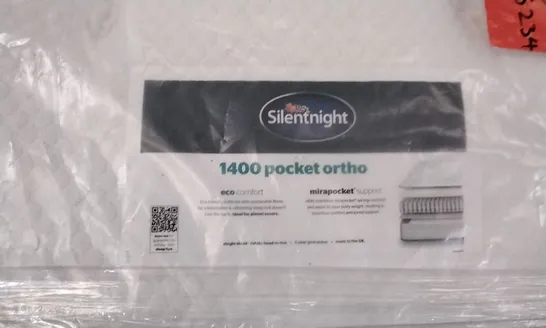 QUALITY BAGGED SILENTNIGHT 1400 POCKET ORTHO 5FT MATTRESS