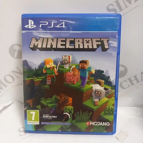 PLAYSTATION 4 MINECRAFT