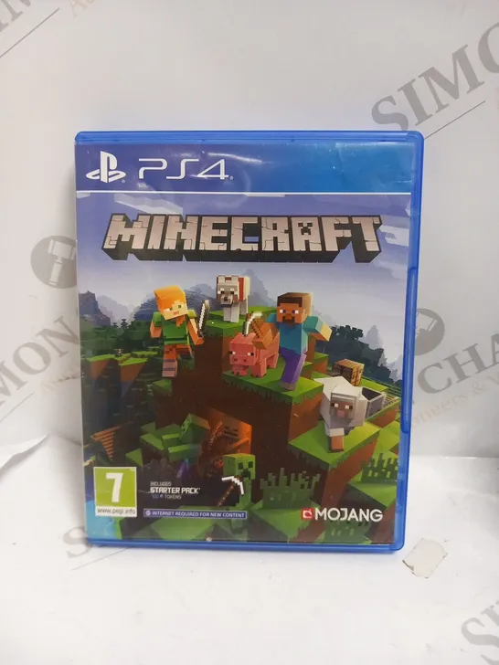 PLAYSTATION 4 MINECRAFT