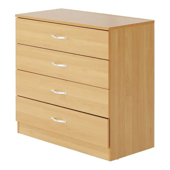 BOXED MISTAYA 4 DRAWER CHEST - PINE (1 BOX)