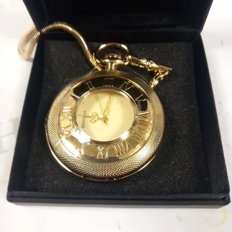 BOXED SEKONDA POCKET WATCH