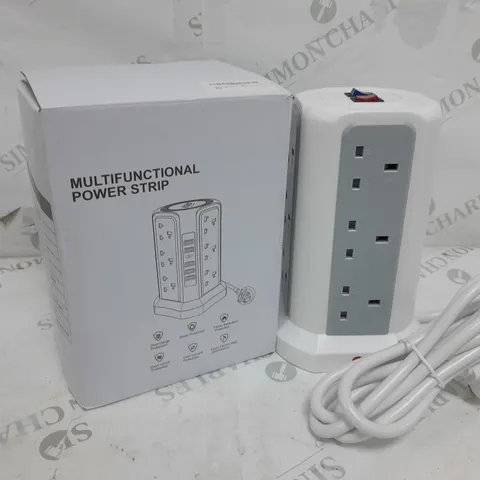 BOXED MULTIFUCTIONAL POWER STRIP