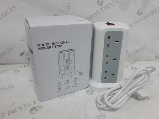 BOXED MULTIFUCTIONAL POWER STRIP