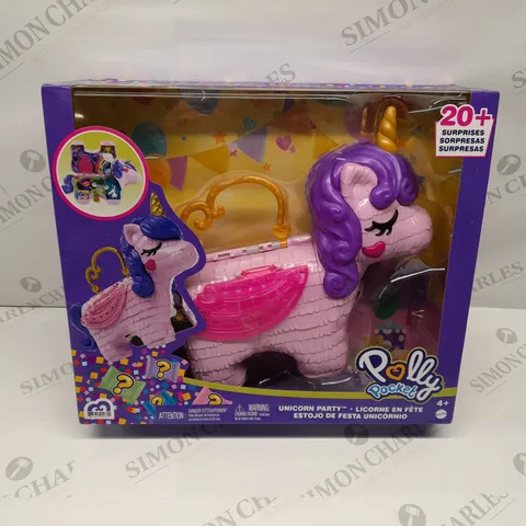 BRAND NEW BOXED POLLY POCKET UNICORN PARTY