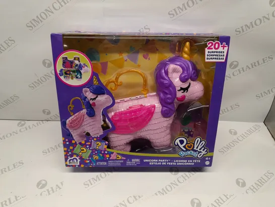 BRAND NEW BOXED POLLY POCKET UNICORN PARTY