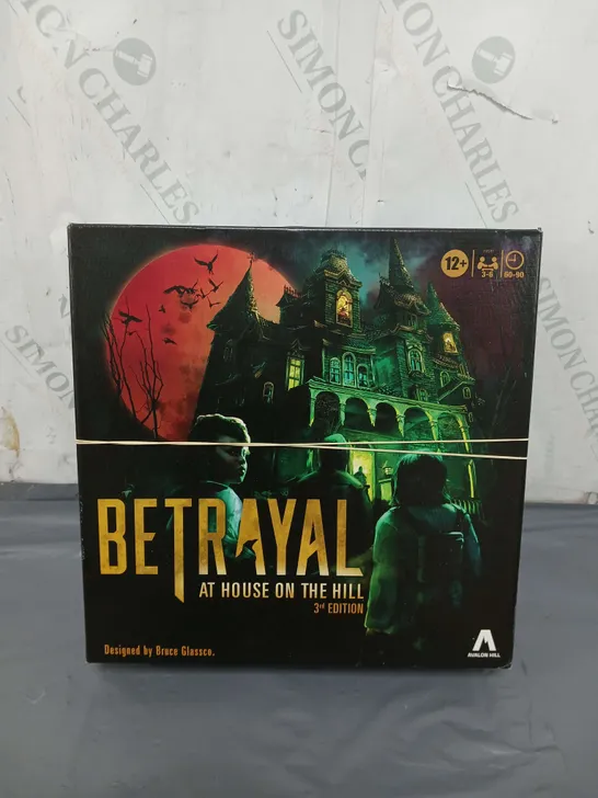 BETRYAL AT HOUSE ON THE HILL - 3RD EDITION - BOARD GAME 