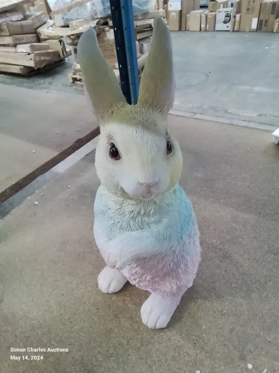 BOXED GARDEN RAINBOW BUNNY