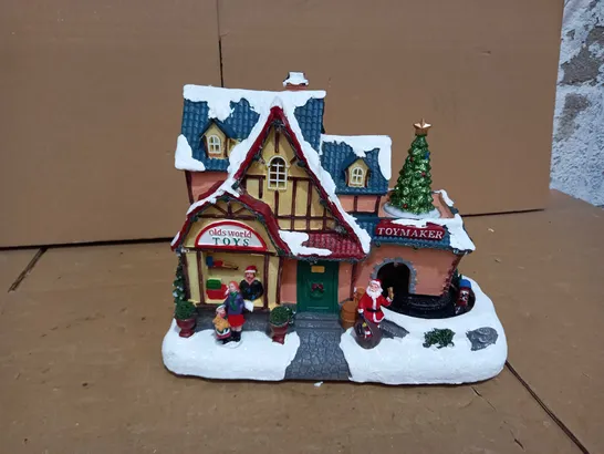 FESTIVE ANIMATED CHRISTMAS SCENE