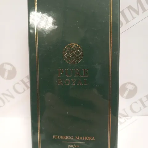 BOXED AND SEALED FEDERICO MAHORA PURE ROYAL PARFUM 50ML