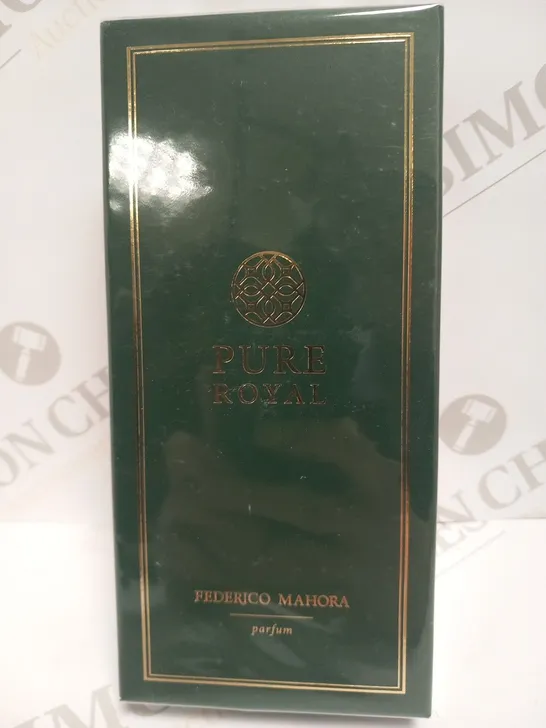 BOXED AND SEALED FEDERICO MAHORA PURE ROYAL PARFUM 50ML