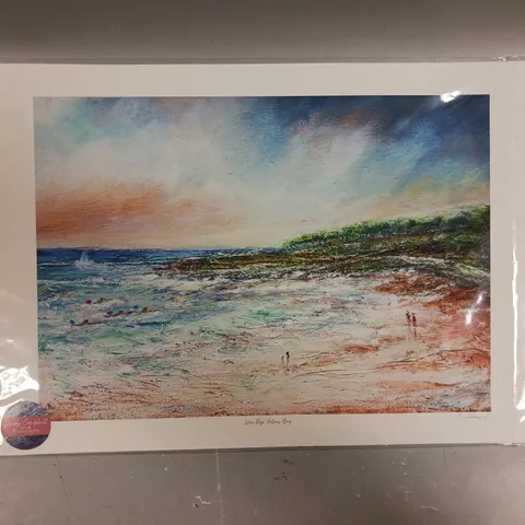 EIMEAR CAMPBELL SIGNED WEE DIP HELEN'S BAY ART PRINT