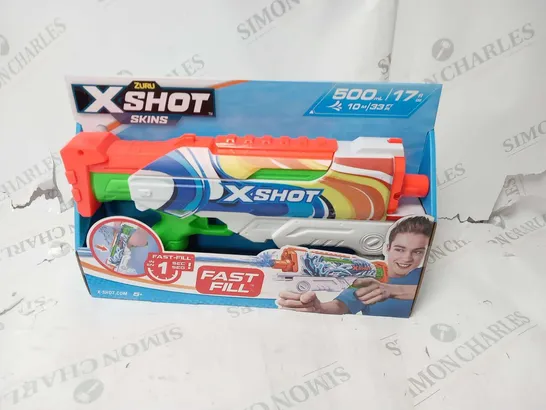 SIX BRAND NEW BOXED ZURU X SHOT SKINS FAST FILL 