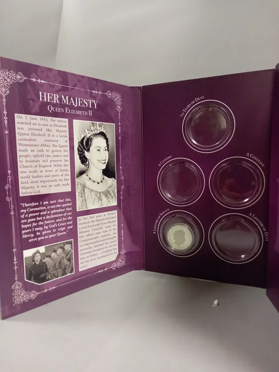 QUEEN ELIZABETH II THE ULTIMATE PLATINUM JUBILEE COLLECTION STARTER SET 