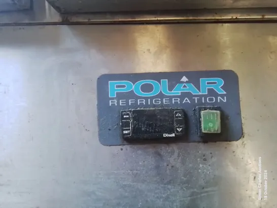 BROKEN POLAR REFRIGERATION 3 DOOR STAINLESS STEEL UNIT