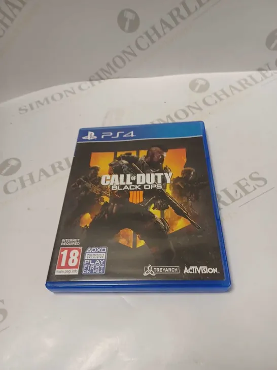 PS4 CALL OF DUTY BLACK OPS 4