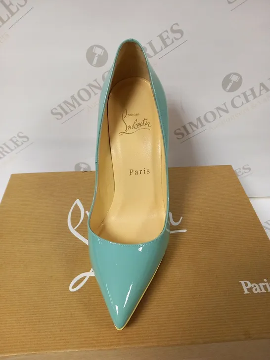 BOXED CHRISTIAN LOUBOUTIN VERSION AQUAMAR SIZE EU 36