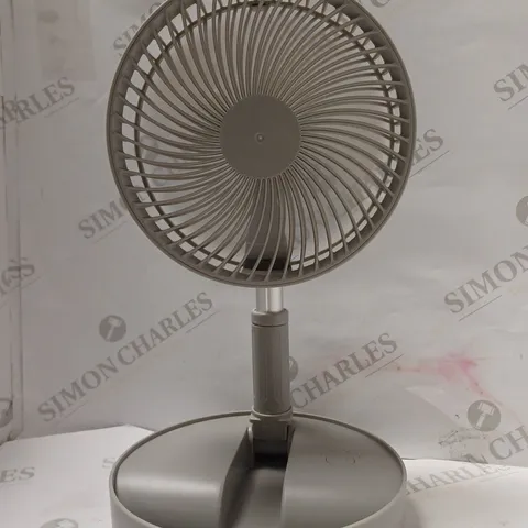 ZK RETRACTABLE FAN IN GREY 