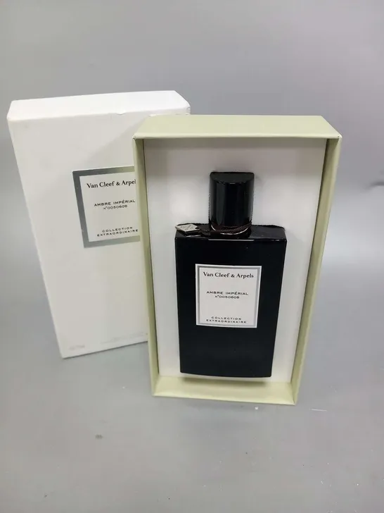 BOXED VANCLEEF AND ARPELS AMBRE IMPERIAL NO 00506QB COLLECTION EXTRAORDINAIRE 75ML EAU DE PARFUM