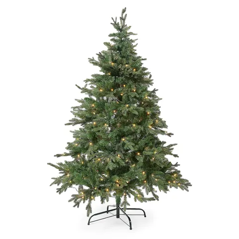 SANTAS BEST PRELIT CHRISTMAS TREE 8 FT - COLLECTION ONLY