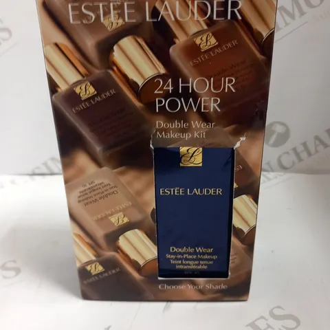 BOXED ESTEE LAUDER 24 HOUR POWER DOUBLE WEAR MAKEUP KIT