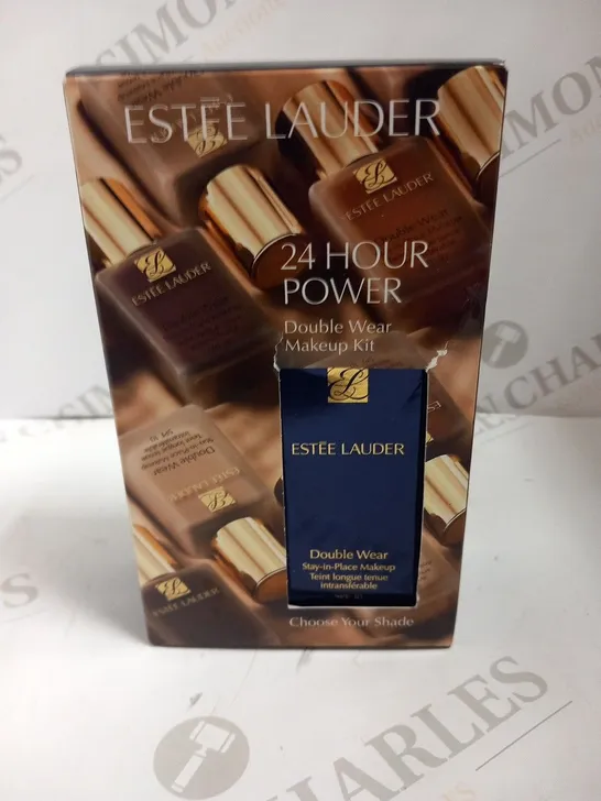 BOXED ESTEE LAUDER 24 HOUR POWER DOUBLE WEAR MAKEUP KIT